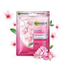Garnier Sakura White Face Sheet Mask